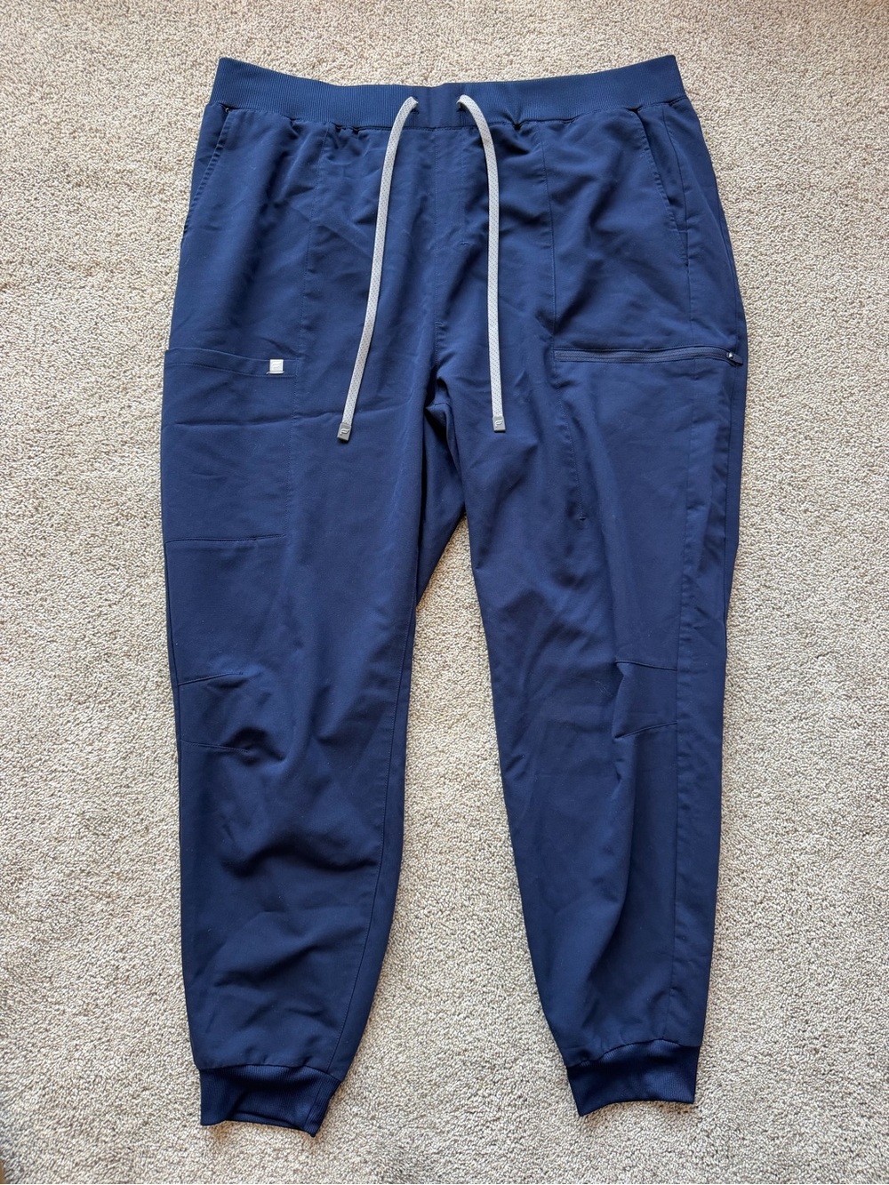 Men's Fabletics Navy Jogger Pants- Size 2X